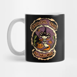 Halloween Axolotl Mug